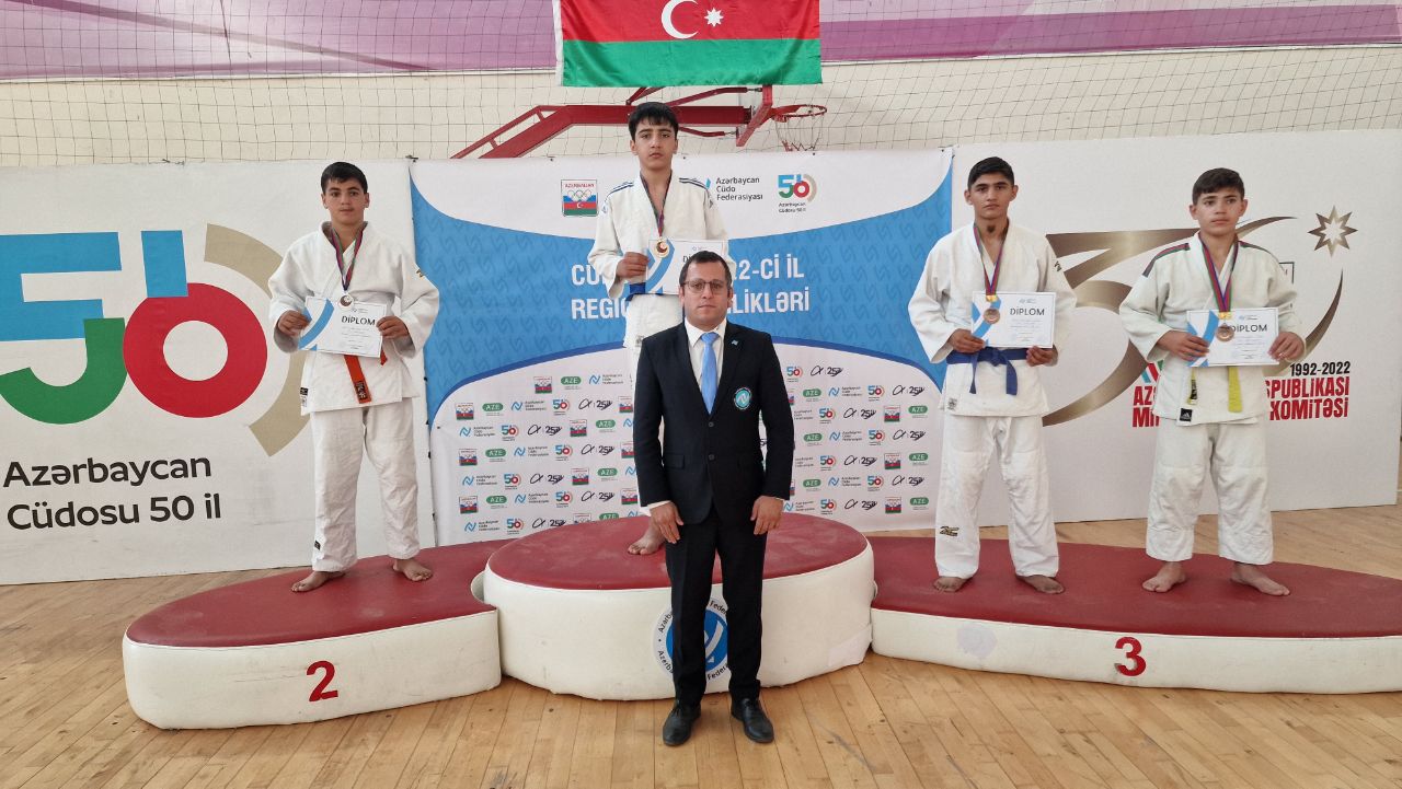 Şirvan şəhərində U-15 yeniyetmələr arasında cüdo üzrə region birinciliyi keçirilib