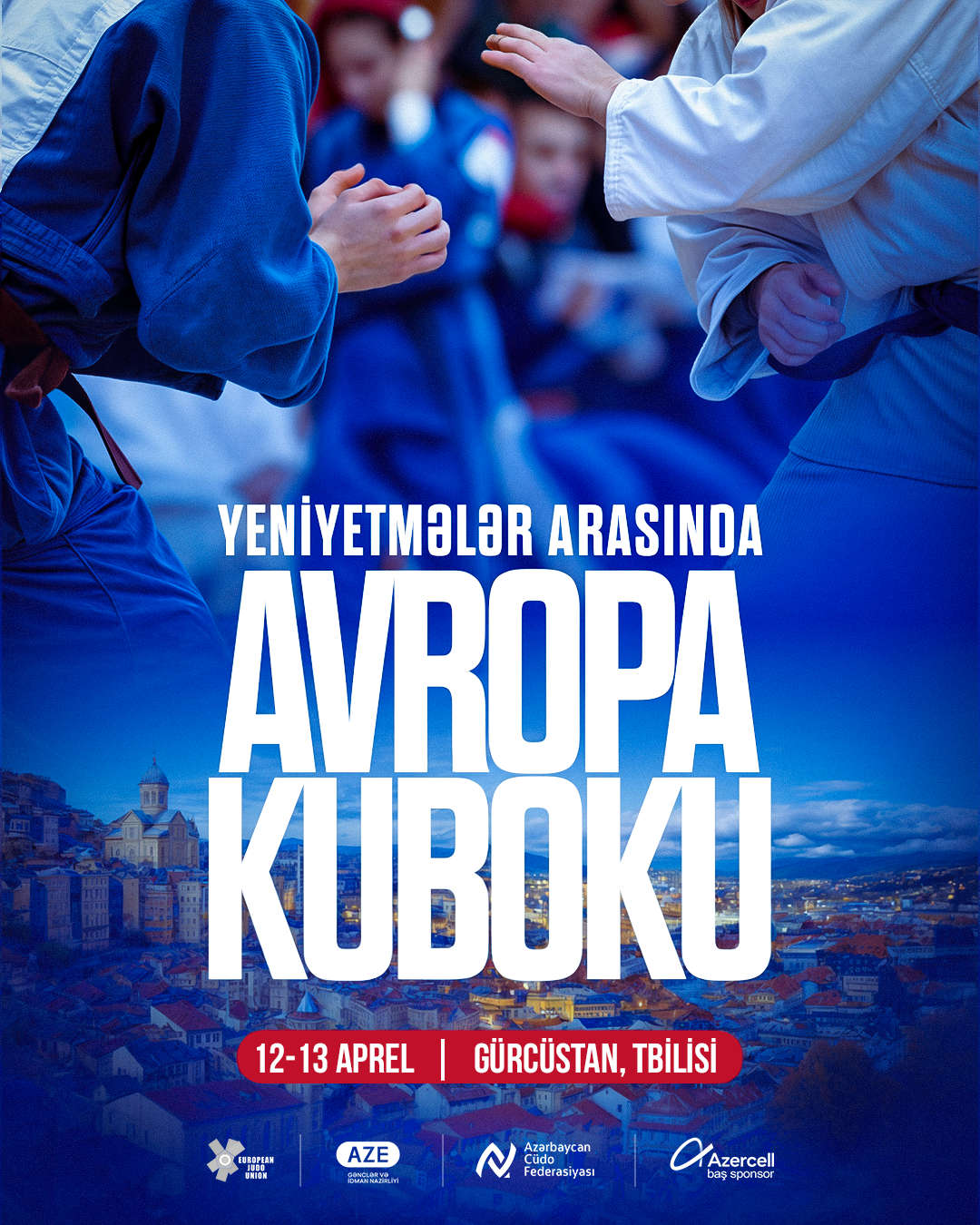 Yeniyetmə cüdoçularımız Tbilisi Avropa Kubokunda iştirak edəcək