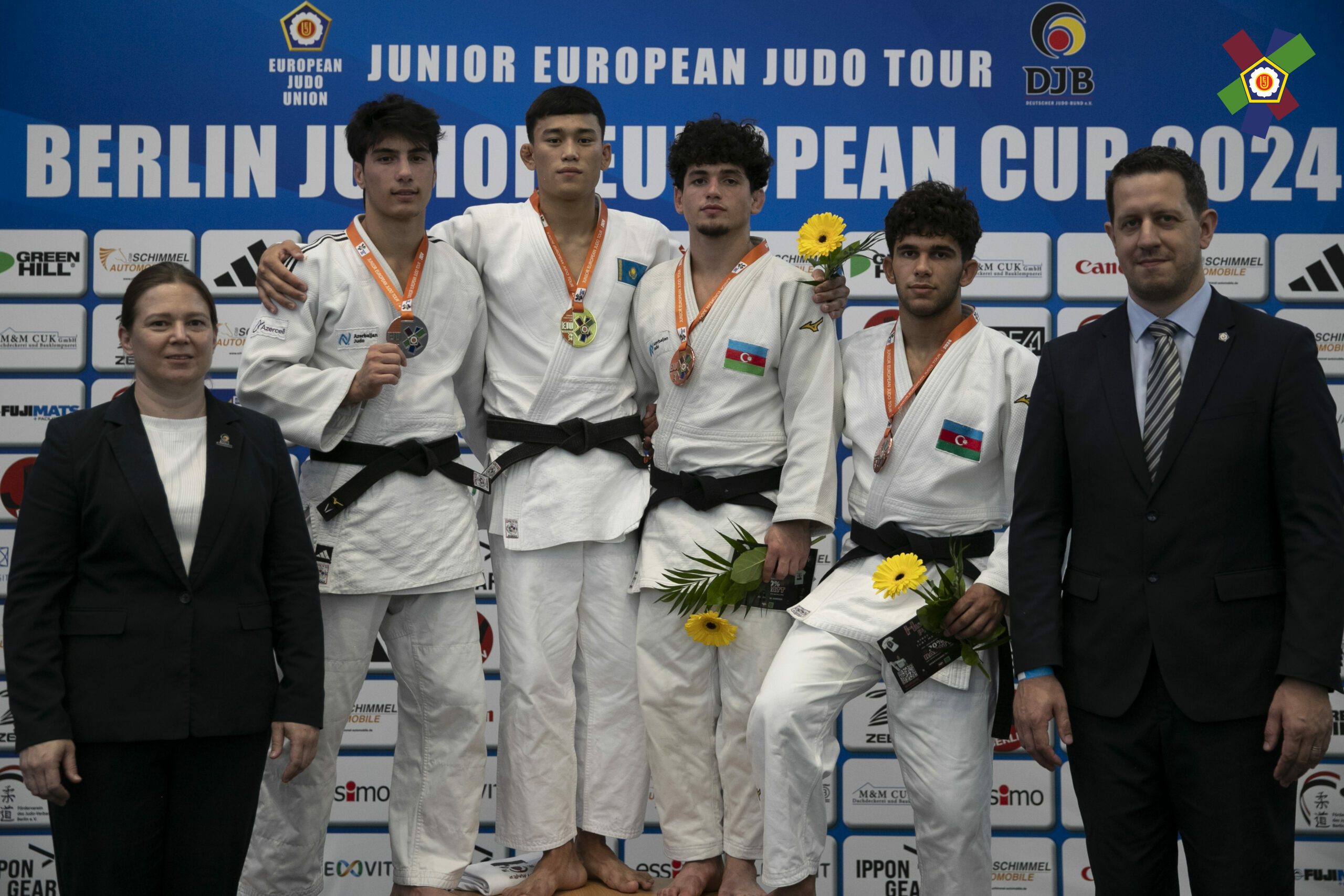 Cüdoçularımız Berlin Avropa Kubokunun ilk günündə 3 medal qazandı