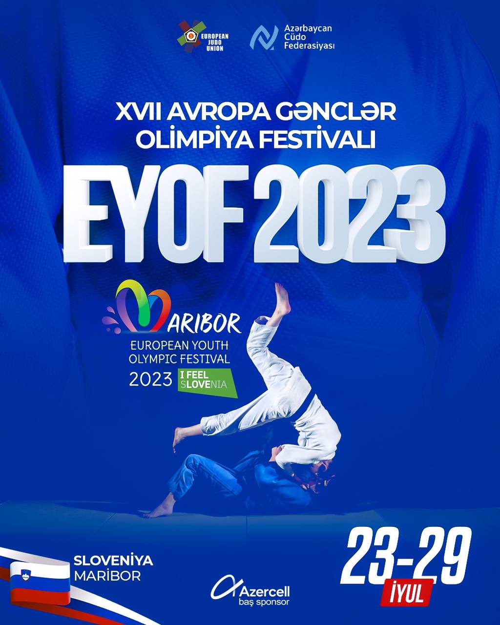 Yeniyetmə cüdoçular Avropa Gənclərinin Olimpiya Festivalında iştirak edəcək