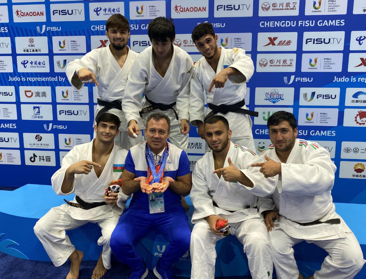Azərbaycan cüdoçuları Çenqdu 2021 Ümumdünya Universiada Oyunlarının bürünc medalını qazandı