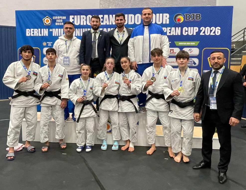 Berlin Avropa Kubokunun ilk günündə 7 medal