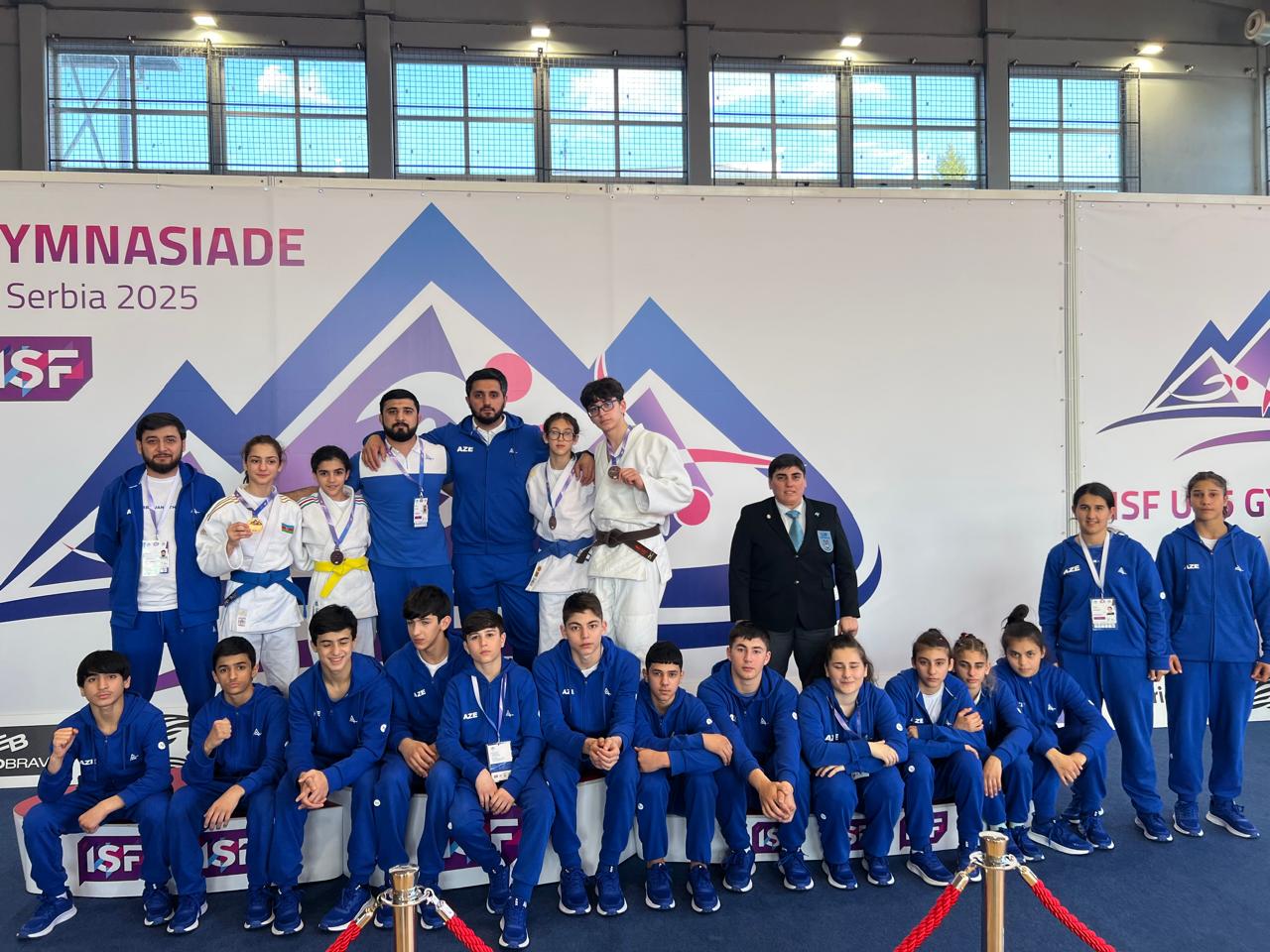 Gimnaziadanın ilk günündə 1 qızıl, 3 bürünc medal qazandıq
