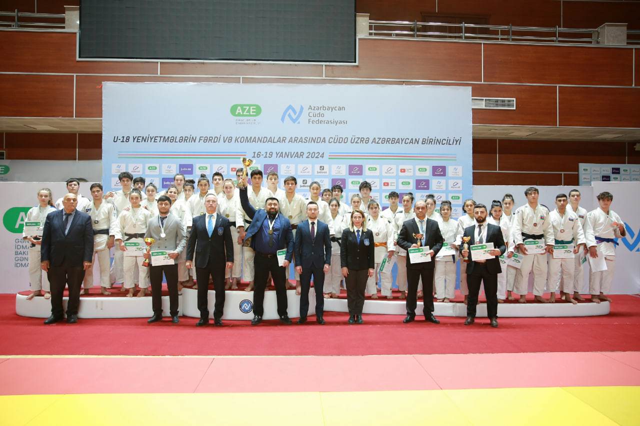 U-18 yeniyetmələr arasında Azərbaycan birinciliyinin komanda yarışlarına yekun vuruldu