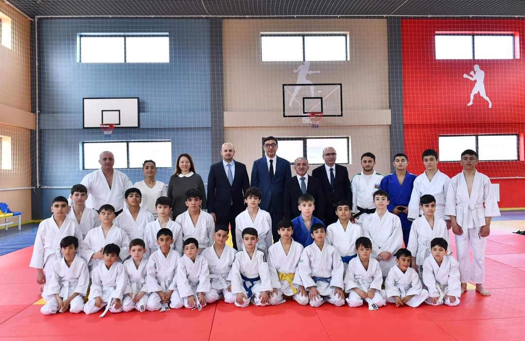 Ağalı kənd orta məktəbinin nəzdində ilk dəfə cüdo bölməsi fəaliyyətə başladı