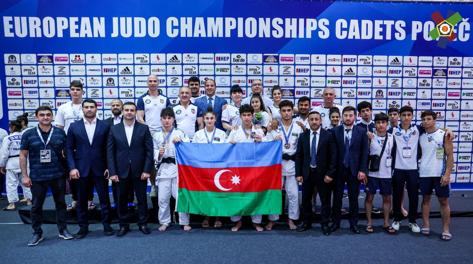 Cüdoçularımız Avropa çempionatında komanda hesabında birinci yeri tutdu