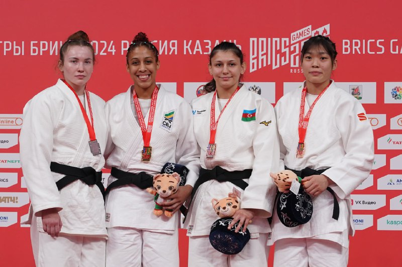 "BRICS Sports Games Kazan 2024" cüdo yarışlarının ilk günündə idmançılarımız 3 bürünc medal qazandı