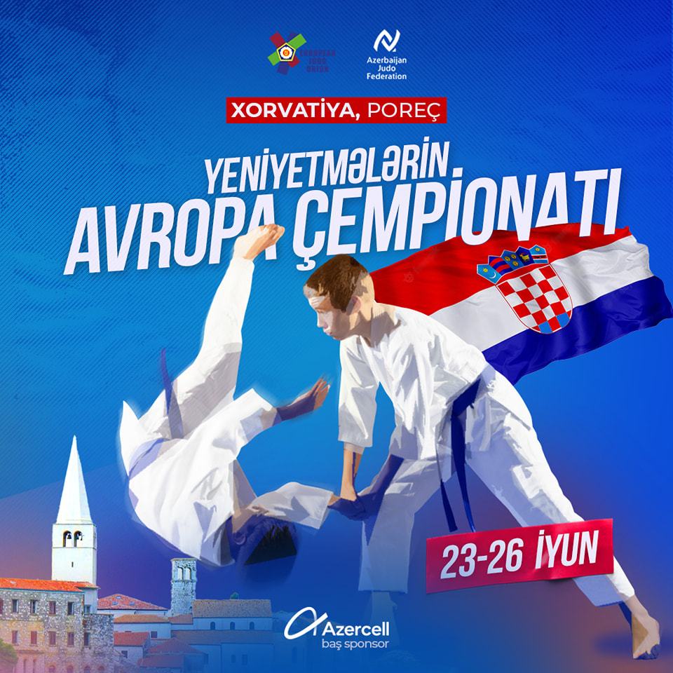 Yeniyetmə cüdoçular Avropa çempionatına yola düşürlər