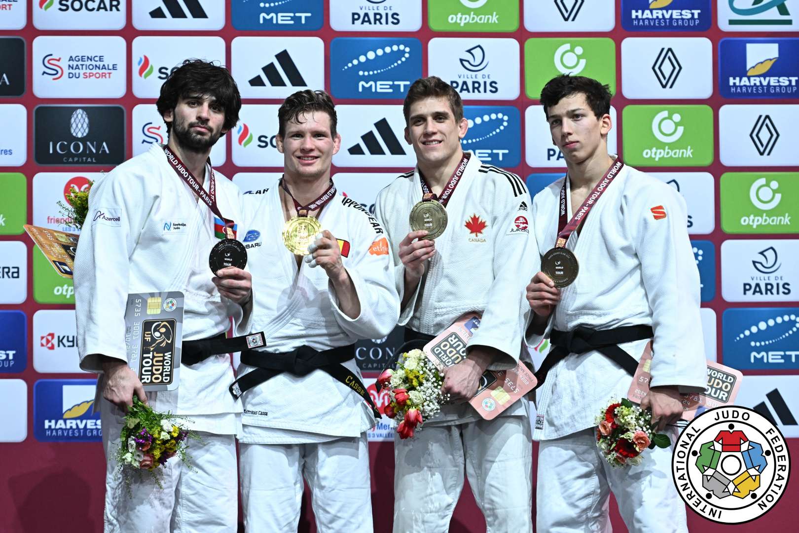Azərbaycan cüdoçuları Paris Böyük Dəbilqədə 2 gümüş medal qazandı