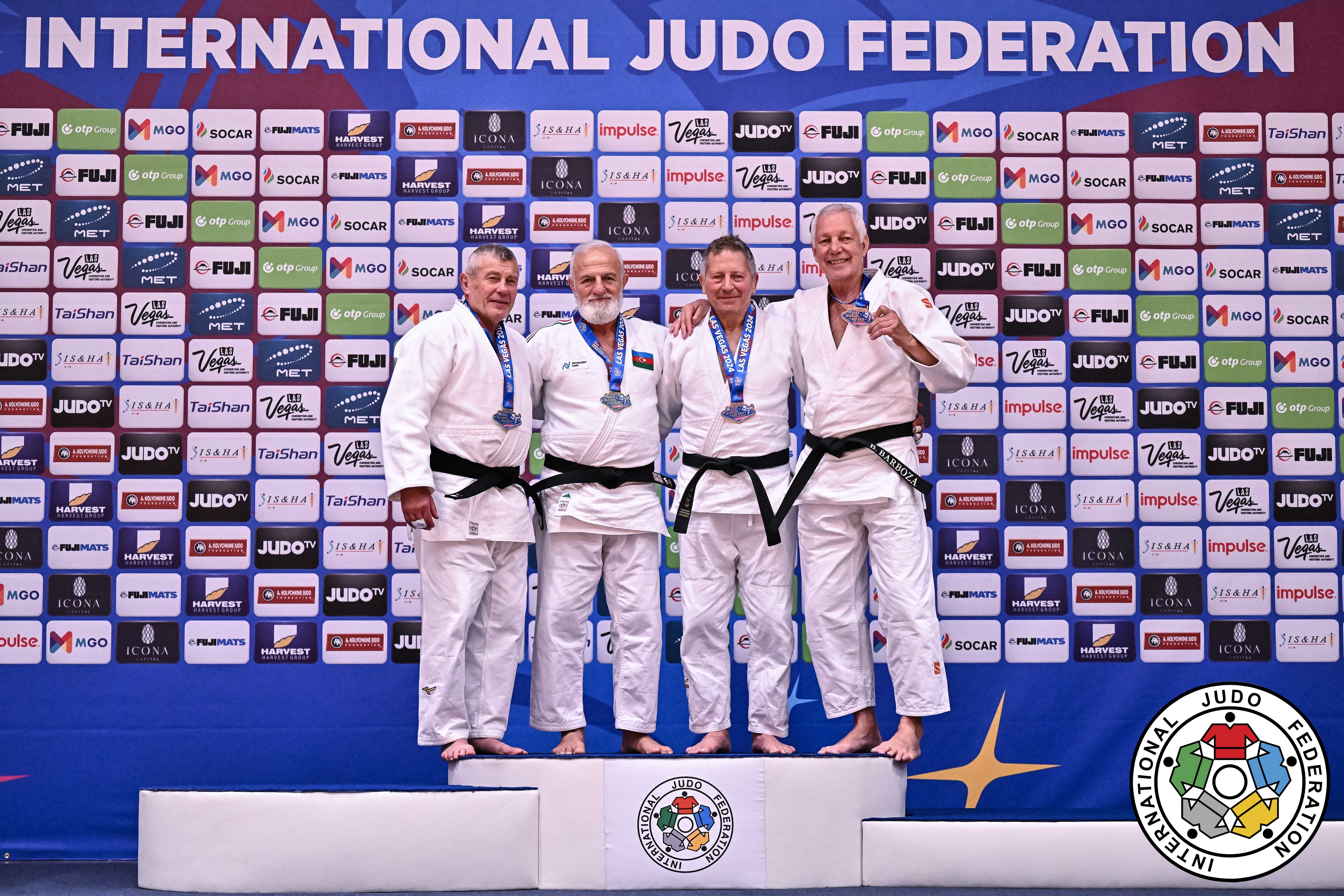 Cüdoçularımız veteranlar arasında dünya çempionatının ilk günündə 1 qızıl medal qazandı