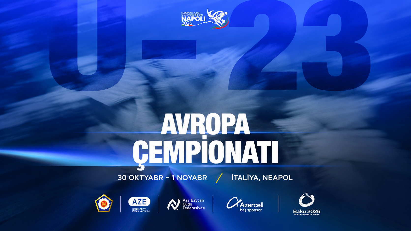 Azərbaycan U-23 Avropa çempionatında 8 cüdoçu ilə təmsil olunacaq