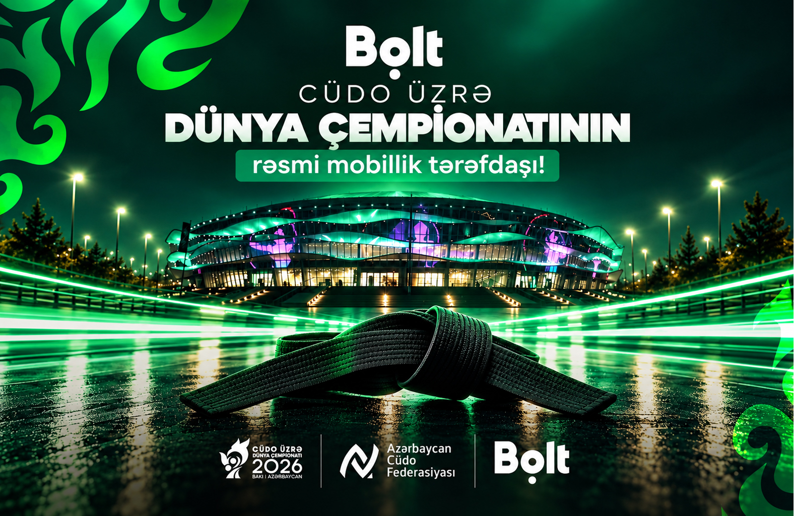 “Bolt” cüdo üzrə dünya çempionatının rəsmi mobillik tərəfdaşıdır