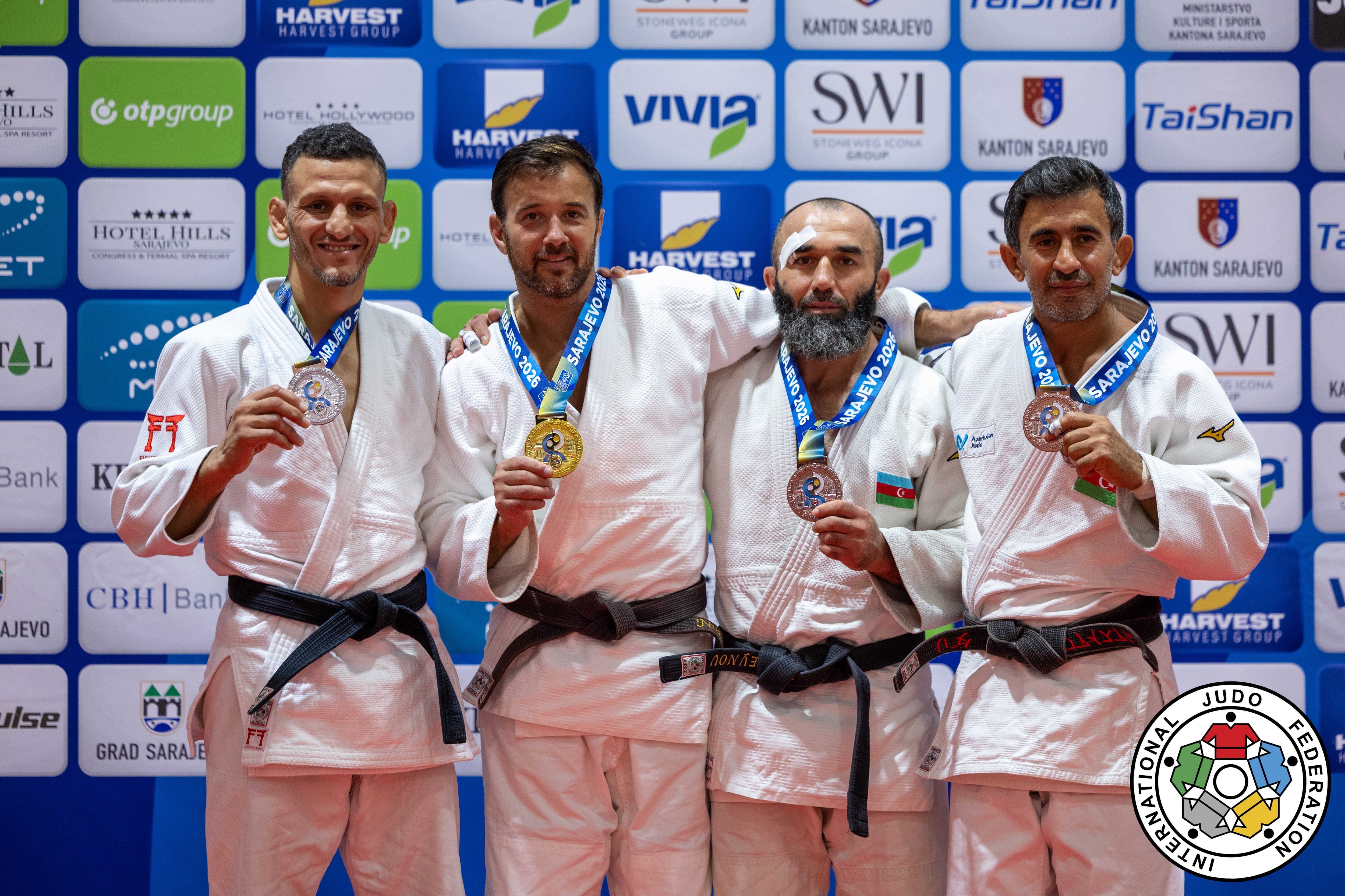 Usta cüdoçularımız dünya çempionatında daha 3 medal əldə edib