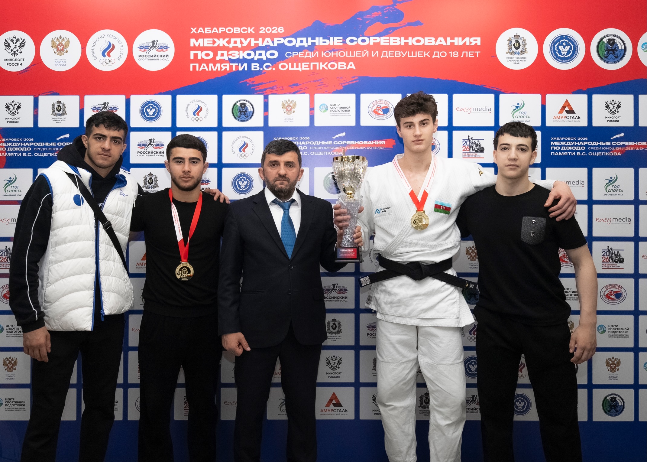 Yeniyetmə cüdoçularımız Rusiyada 1 qızıl və 1 bürünc medal qazandı