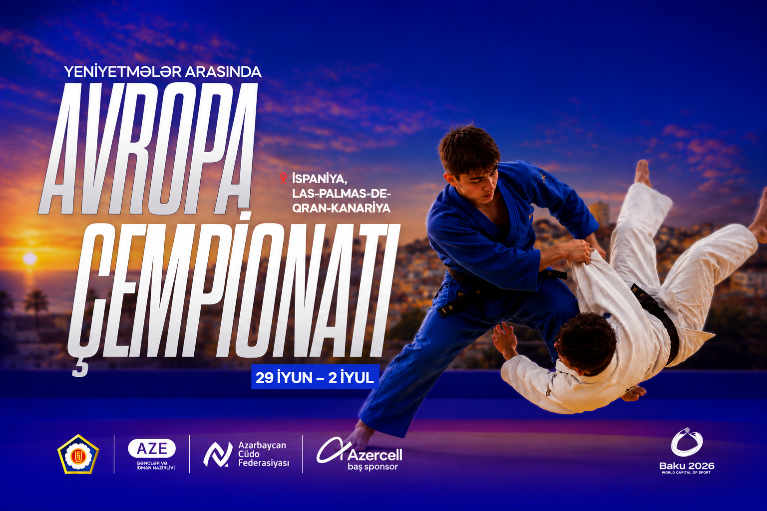 Azerbaijan Announce Squad for Cadet European Championships